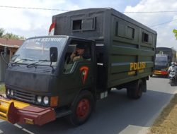 Polresta Deli Serdang Laksanakan Patroli Skala Besar Pilkades
