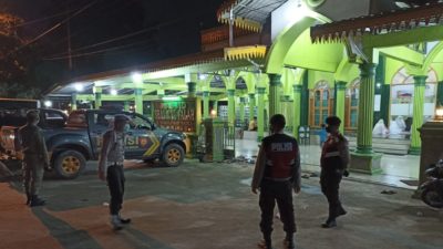 Polresta Deli Serdang Laksanakan Pengamanan Sholat Tarawih
