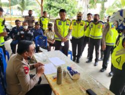 Kapolda Sumut Tinjau Jalinsum Labuhan Batu Pastikan One Way dan Pengalihan Arus Balik 