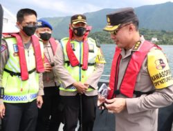 Irwasum Polri dan Kapolda Sumut Kunjungi Pos Pam Wisata Danau Toba