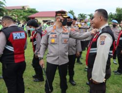 Kapolresta Deli Serdang Cek Sikap Tampang Personil