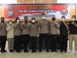 Bid Humas Polda Sumut Gelar Supervisi di Polresta Deli Serdang