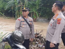 Kapolresta Deli Serdang Tinjau Lokasi Banjir di Wilayah Tanjung Morawa