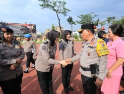 Kapolda Sumut Pimpin Upacara Kenaikan Pangkat 1.541 Personel