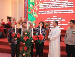 Perayaan Natal Polda Sumut Hikmat dan Sukses