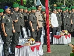 Wakapolresta Deli Serdang Hadiri Sertijab Komandan Brigif 7/Rimba Raya