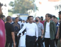 Jokowi Tinjau Pembangunan Kota Medan Didampingi Forkopimda Sumut