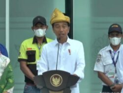 Jokowi Resmikan Terminal Amplas dan Tanjung Pinggir 