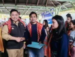 Bupati Dairi Lantik Karang Taruna Desa Lau Perimbon