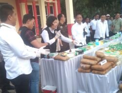 Polda Sumut Musnahkan Ratusan Kilogram Sabu, Ganja, dan Ribuan Pil Ekstasi
