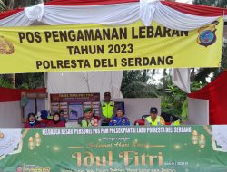 Sinergitas TNI-POLRI dan Instansi Terkait Ops Ketupat Toba 2023 Deli Serdang Kondusif