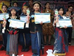 Cerita Rakyat Dairi  “Legenda Danau Sicike-cike” Bawa Eunnike Sihombing Juara 1 Lomba Bertutur 