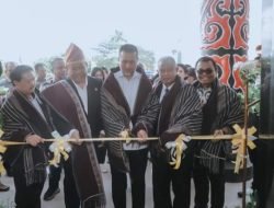 Raja Naga Jambe Nama Gedung Perpustakaan Baru Diresmikan Perpusnas di Dairi