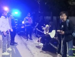 Sat Samapta Polresta Deli Serdang Laksanakan Patroli Blue Light Jaga Kamtibmas