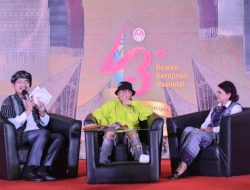 Romy Mariani dan Merdi Sihombing Narasumber Talkshow HUT Dekranas ke-51 di Medan