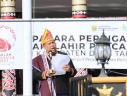 Upacara Harlah Pancasila, Bupati Dairi Sampaikan Catatan Penting
