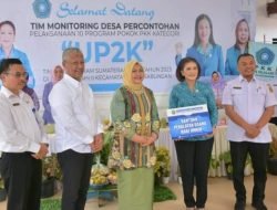 Didampingi Ketua PKK Dairi, Nawal Edy Rahmayadi Kunjungi Desa Silalahi II