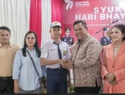 Bupati Dairi Bangga dengsn Prestasi Christian Situmorang Siswa SMPN 1 Tigalingga 