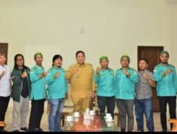 Bupati Eddy Berutu Terima Kunjungan Pujakesuma 