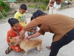 Pemkab Dairi Imbau Masyarakat Segera Vaksinasi Anjing Cegah Rabies