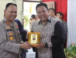 Bupati Dairi Hadiri Pisah Sambut Kapolres