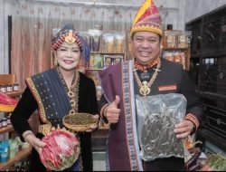 Bupati Dairi Sampaikan Capaian Kinerja di Malam Seni dan Budaya PRSU Medan