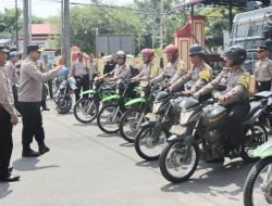 Persiapan Jelang Pemilu, Waka Polresta Deli Serdang Cek Kendaraan Dinas