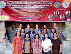 Tim PKM Polmed Latih Payet Ibu Kelompok Wanita Katolik RI Medan Selayang