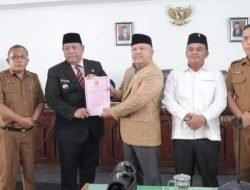 Bupati Dairi Sampaikan Nota Pengantar Perubahan KUA dan PPAS 2023