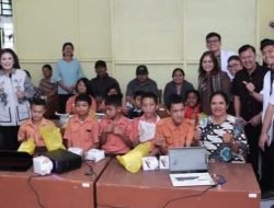 Ketua PKK Dairi Apresiasi Kegiatan Pengabdian Masyarakat Profesor USU di SLB Sidikalang