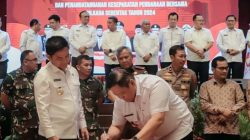 Bupati Dairi dan Forkopimda Hadiri Deklarasi Pemilu Damai di Medan