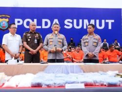 Kapoldasu Paparkan Ribuan Pelaku Penyalagunaan Narkoba di Sumut