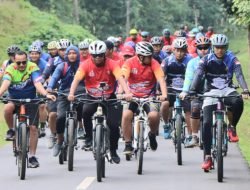 Kapolres Sergai Fun Bike dan Fun Run Semarakkan Haornas