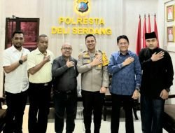 Kapolresta Deli Serdang Terima Kunjungan Silaturahmi  MABMI 