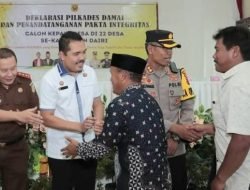 Deklarasi Pilkades Damai, Wakil Bupati Dairi: Jaga Keberagaman, Hindari Perpecahan !