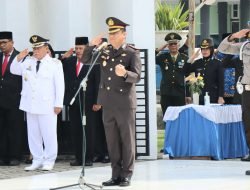 Kapolresta Deli Serdang Pimpin Upacara Ziarah Nasional Peringatan Hari Pahlawan di TMP Lubuk Pakam