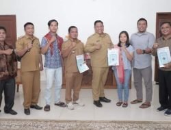 Bupati Dairi Terima Audiensi Panitia Gendang Guro-Guro Aron Muda Mudi Tigalingga