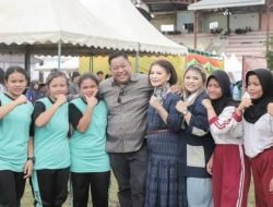 Permainan Tradisional Anak Di Pesta Njuah-Njuah, Bupati Dairi: Kegiatan Positif Alihkan Candu Gadget