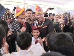 Dihadapan Pj Gubsu dan Bupati Dairi Anak-anak SD unjuk Kemampuan Berhitung Cepat