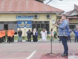 Bupati Dairi Apel Gelar Pasukan Pengamanan Aquabike Jetski World Championship 2023