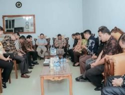 Bupati Eddy Berutu Terima Panitia Perayaan Kristus Raja Semesta
