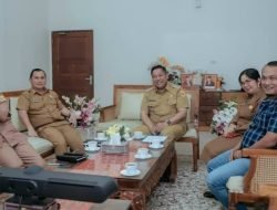 Bupati Beri Semangat Alena Pardosi, Peserta Olimpiade Sains dan Matematika Asia Asal Dairi