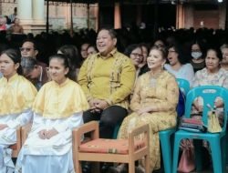 Bupati Dairi Hadiri Perayaan Natal Gereja Katolik Paroki MPOK Sidikalang