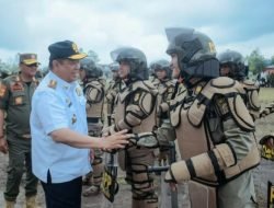 Bupati Berharap Satgas Linmas dan Satlinmas Jadi Garda Terdepan Pemilu 2024 di Dairi