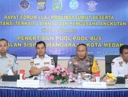 Mulai 10 Januari Bus Umum Tidak Naik Turunkan Penumpang Sepanjang Jalan Sisingamangaraja, Dirlantas Poldasu : Optimalkan Terminal Amplas