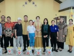 Rayakan Tahun Baru Bersama, PMKS : Terima kasih Bupati Eddy Berutu