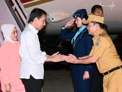 Pj Gubernur Sumut Sambut Kedatangan Presiden di Kualanamu