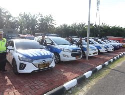 F1 Powerboat Danau Toba, Polda Sumut Rekayasa Lalulintas kota Balige