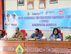Ketua TPPS Kabupaten Samosir Kondisi Sunting di Kabupaten Samosir Perlu Perhatian Khusus