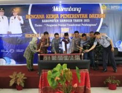 Bupati Samosir Buka Musrenbang RKPD Tahun 2025 dan RPJPD Tahun 2025-2045